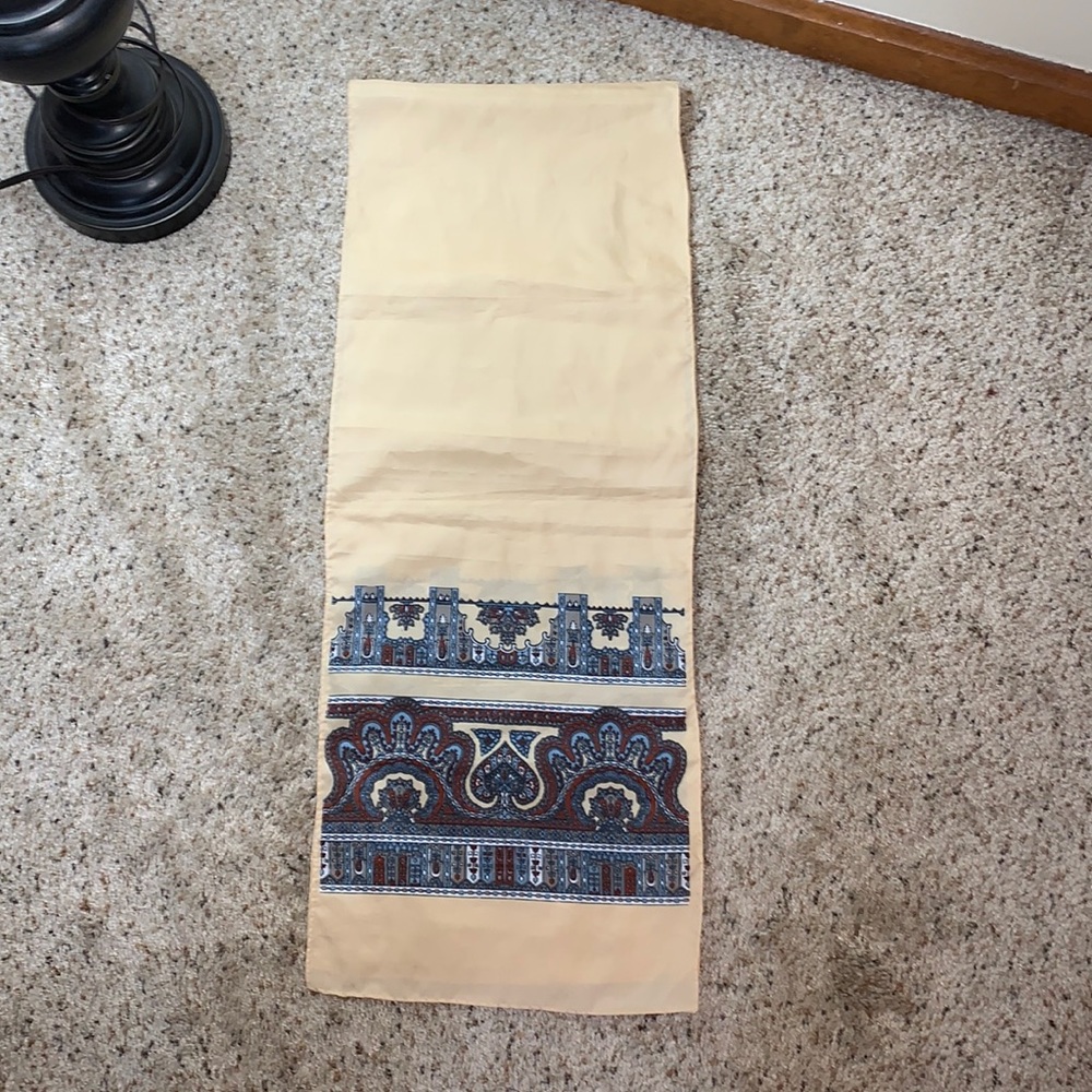 Vintage Lightweight Printed Scarf- OS